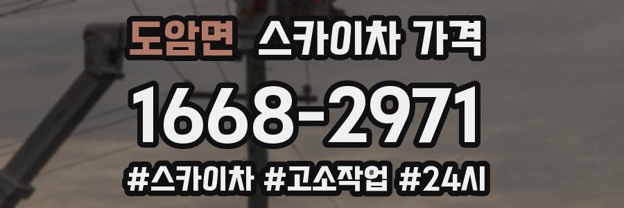 도암면 스카이차 가격