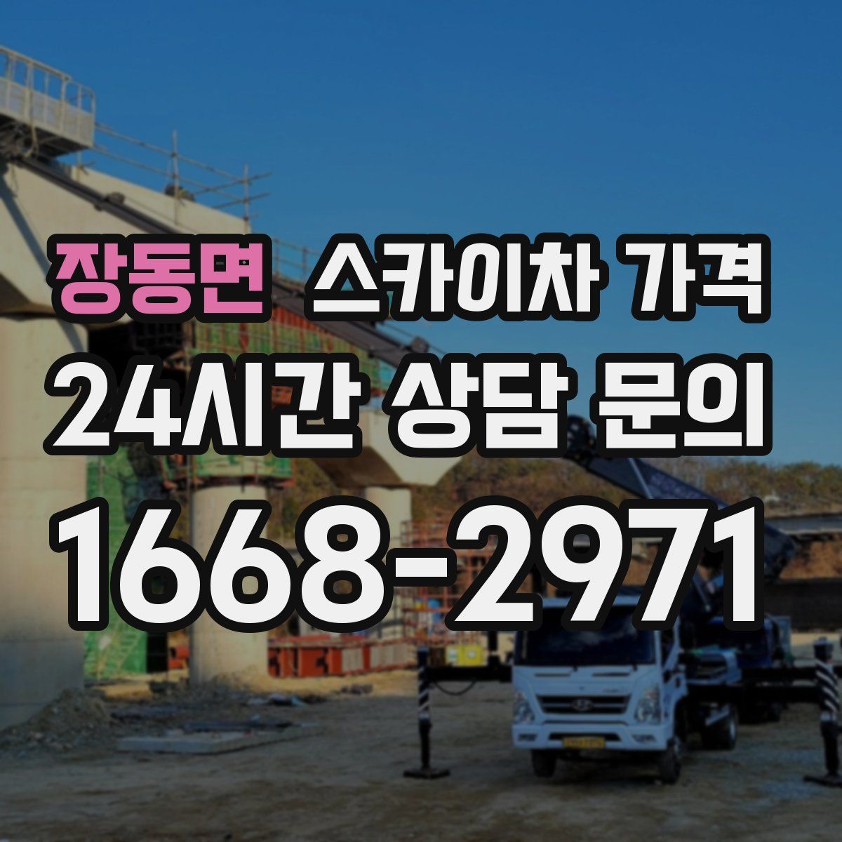 장동면 스카이차 가격