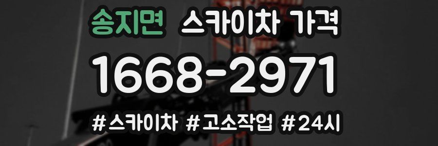 송지면 스카이차 가격