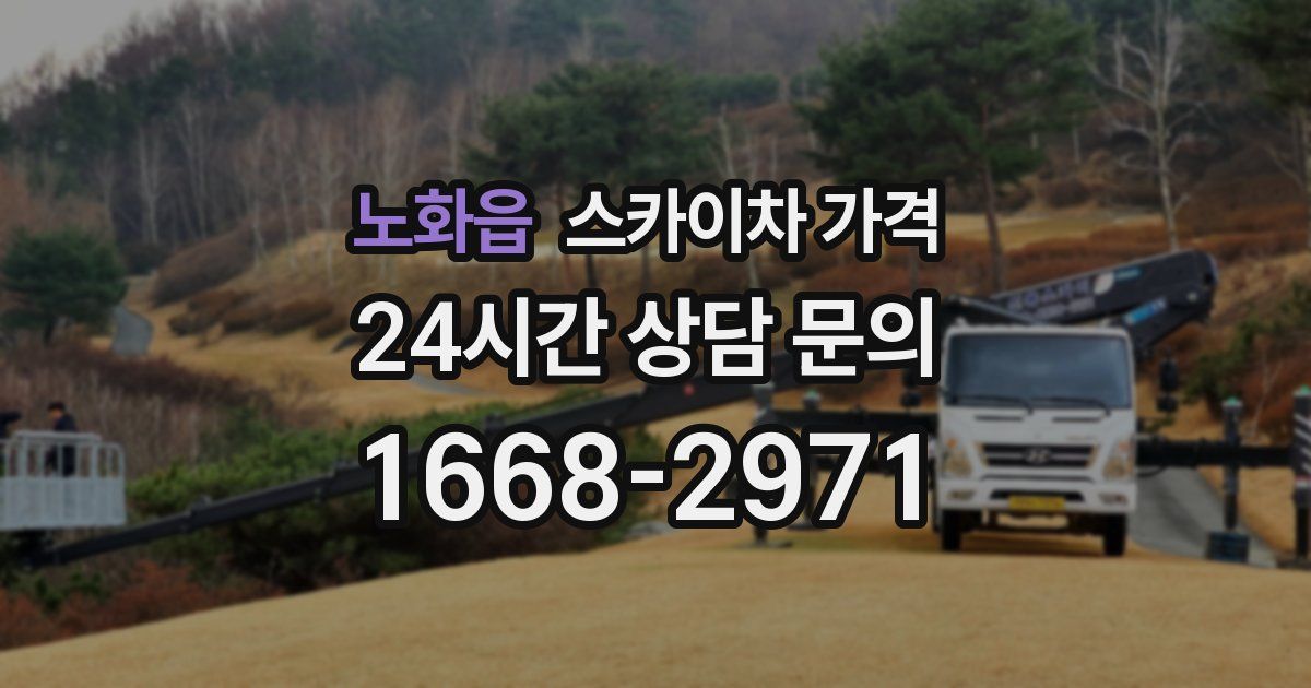 노화읍 스카이차 가격