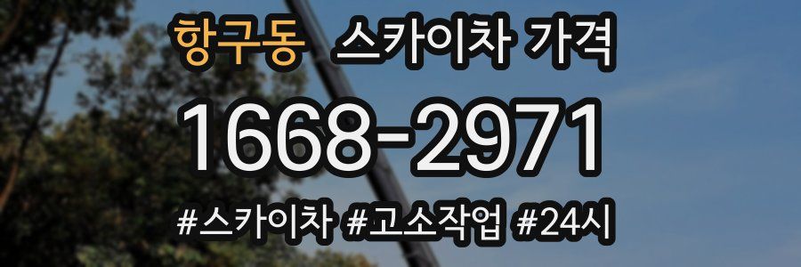 항구동 스카이차 가격