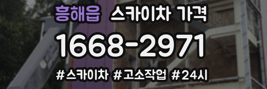 흥해읍 스카이차 가격