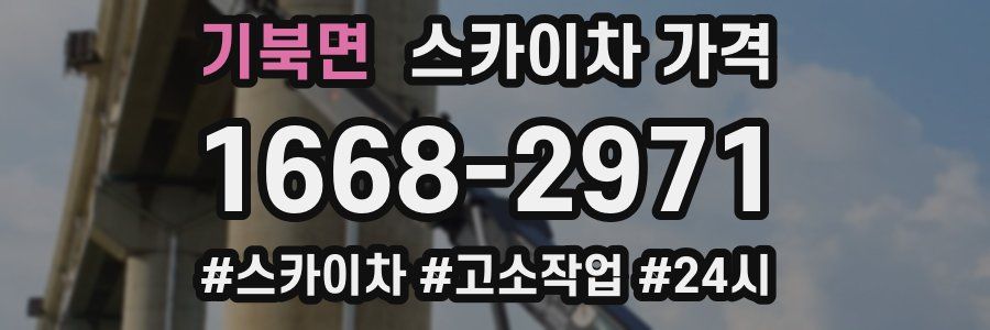 기북면 스카이차 가격