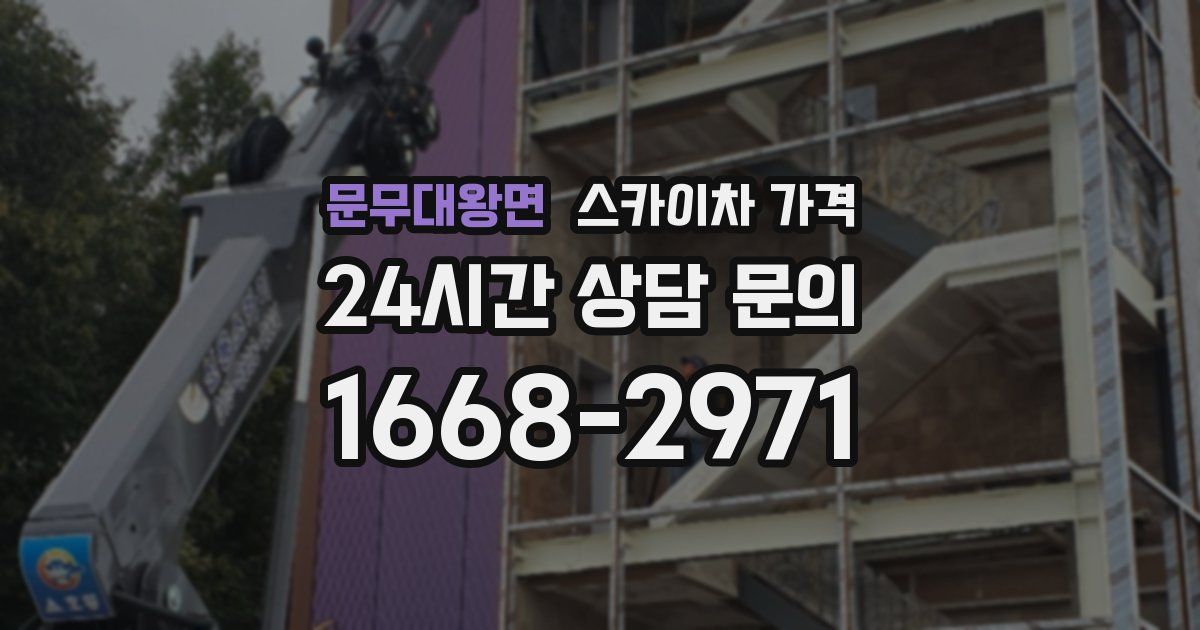 문무대왕면 스카이차 가격