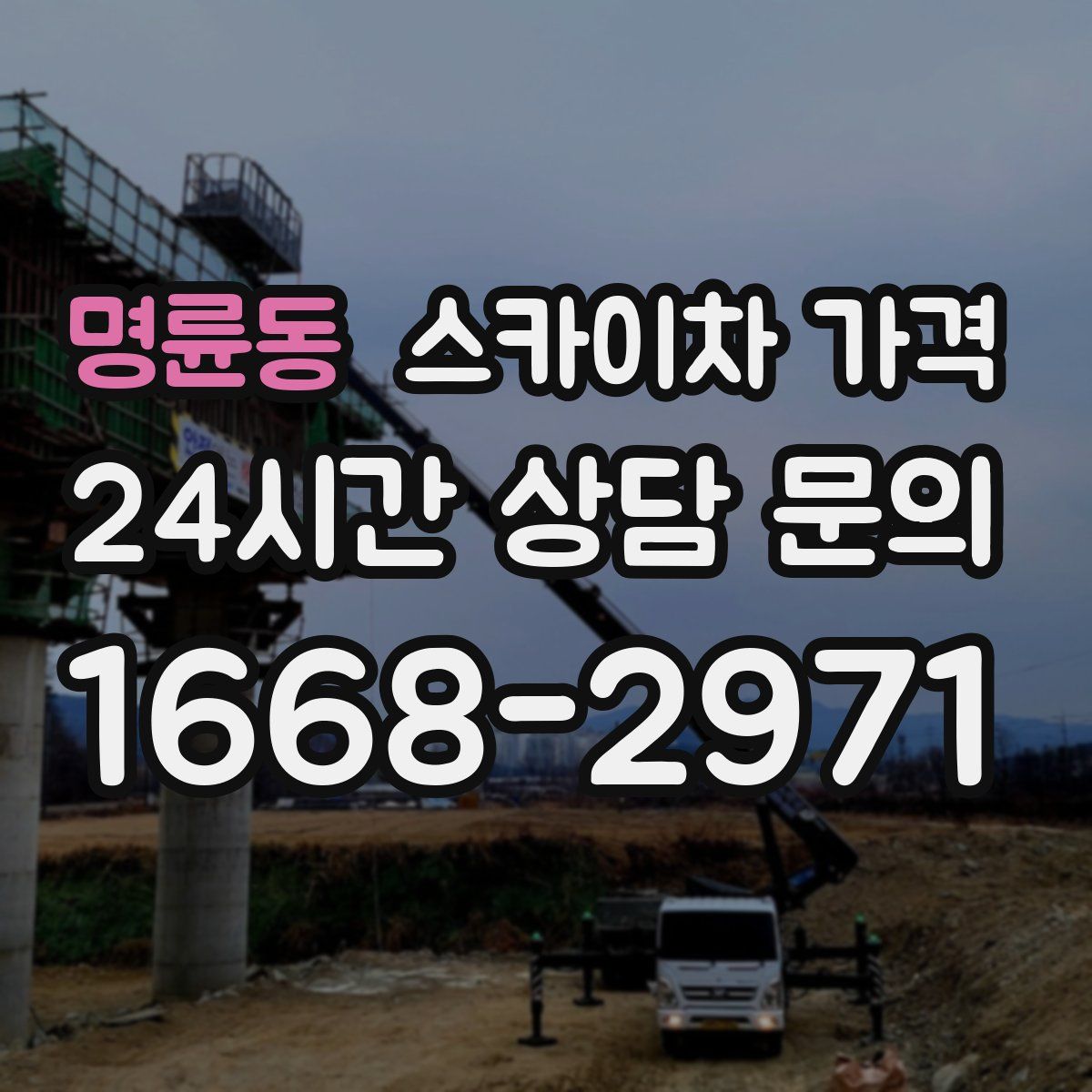 명륜동 스카이차 가격