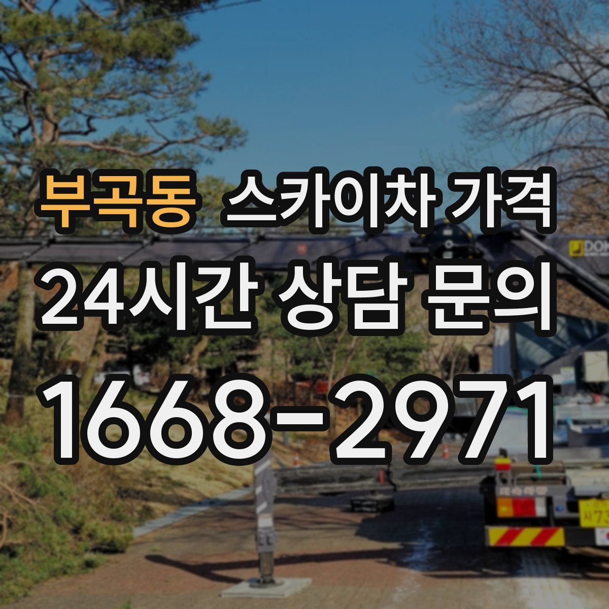 부곡동 스카이차 가격