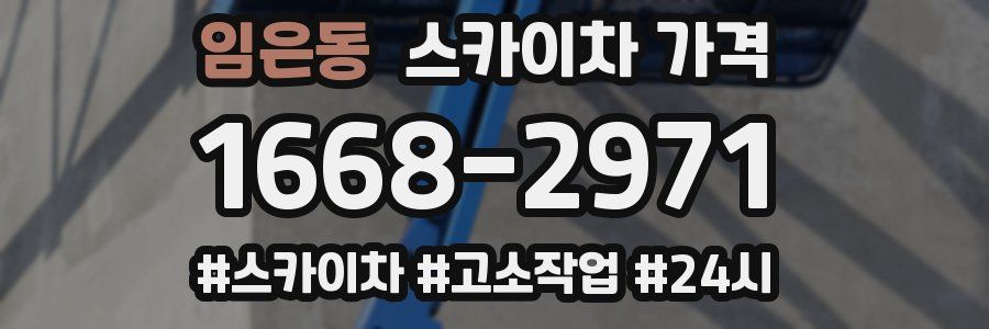 임은동 스카이차 가격