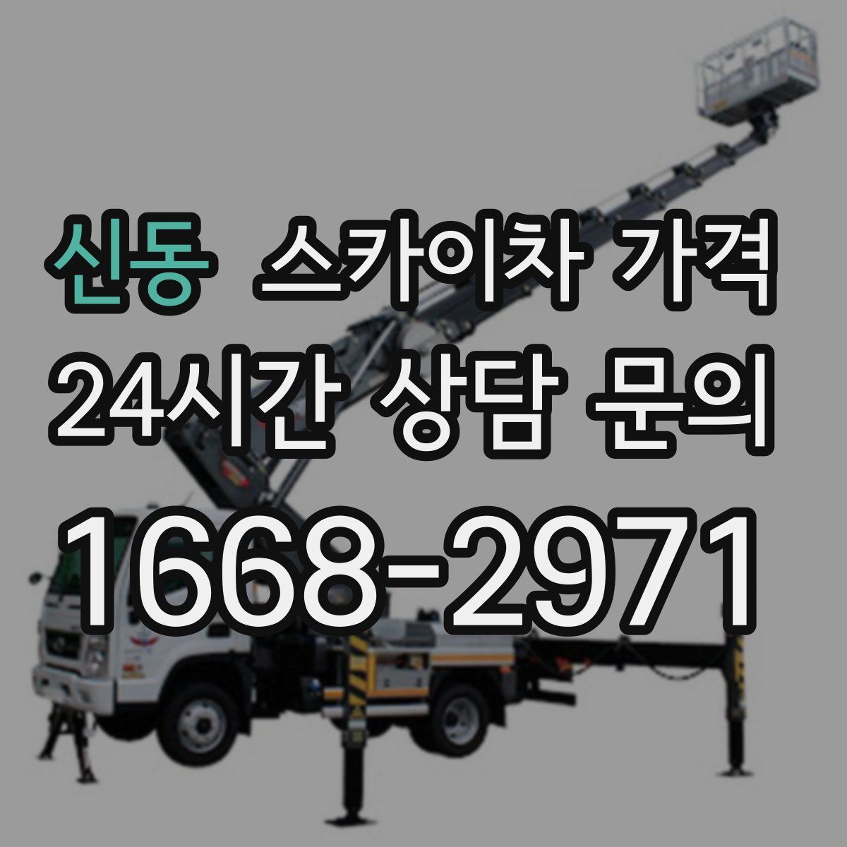 신동 스카이차 가격