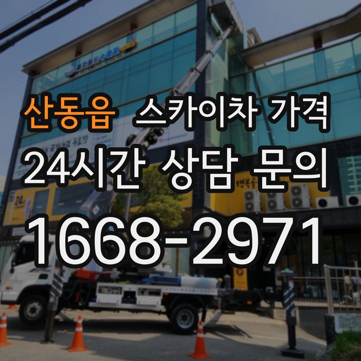 산동읍 스카이차 가격