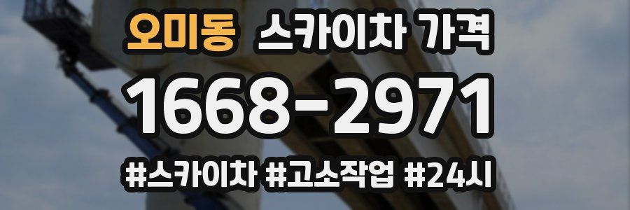 오미동 스카이차 가격