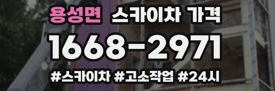 용성면 스카이차 가격