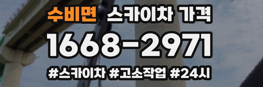 수비면 스카이차 가격