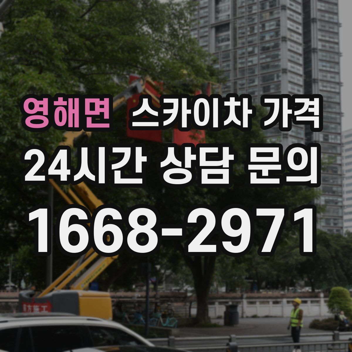 영해면 스카이차 가격