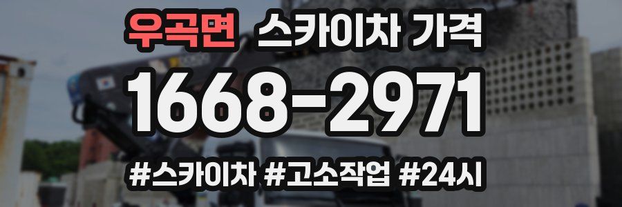 우곡면 스카이차 가격