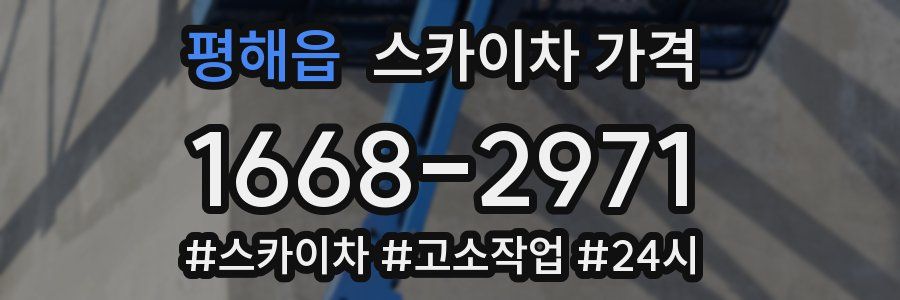 평해읍 스카이차 가격