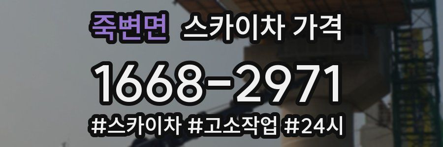 죽변면 스카이차 가격