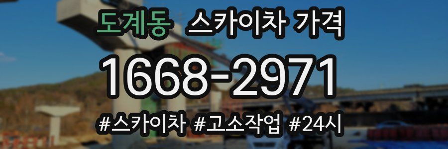 도계동 스카이차 가격