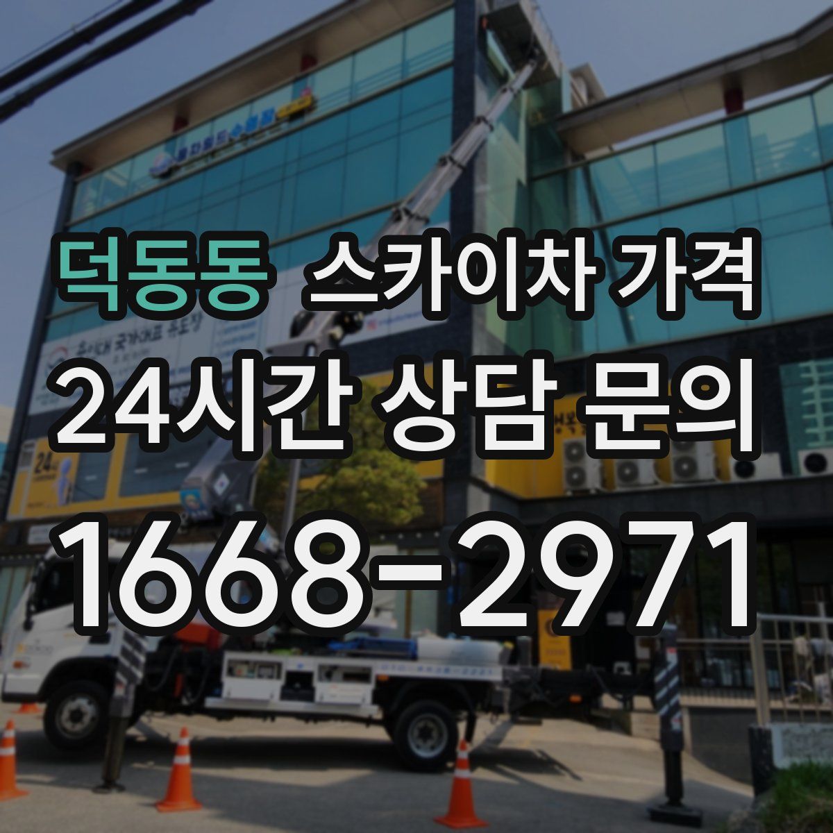 덕동동 스카이차 가격