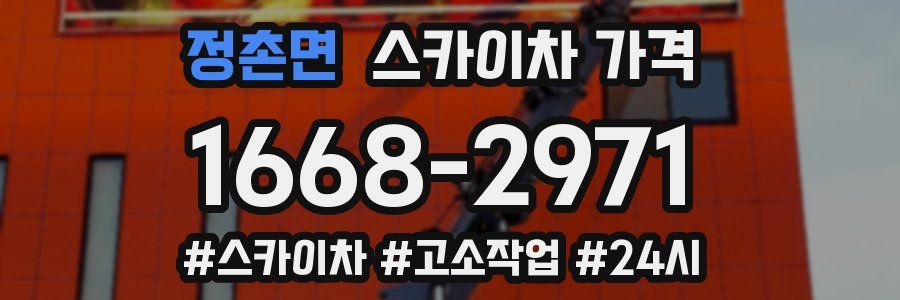 정촌면 스카이차 가격