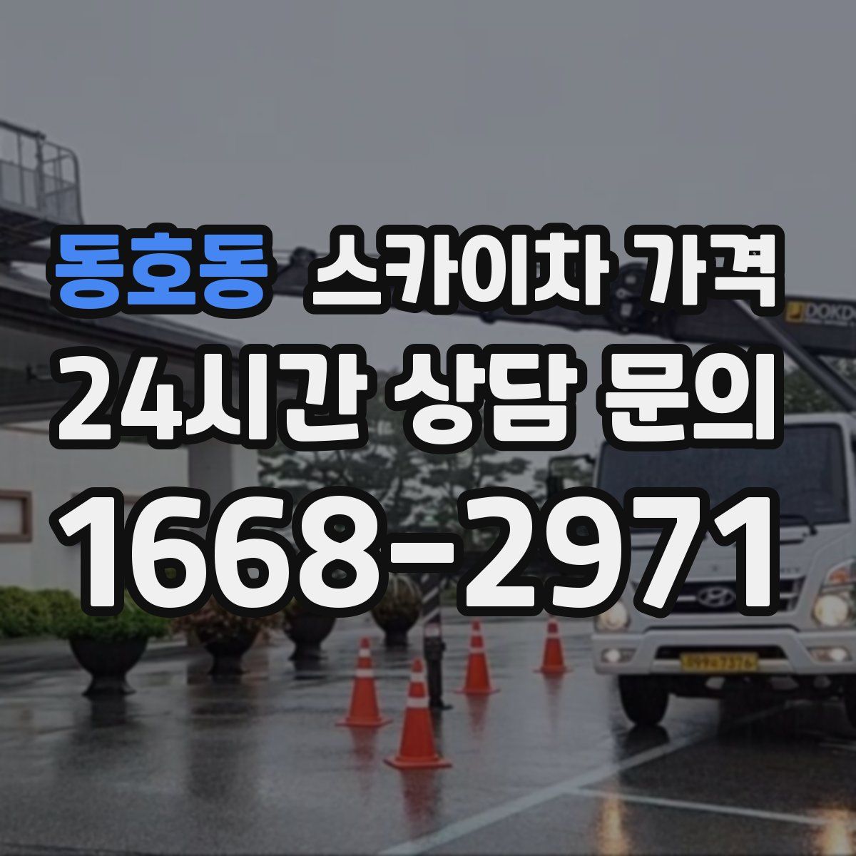 동호동 스카이차 가격