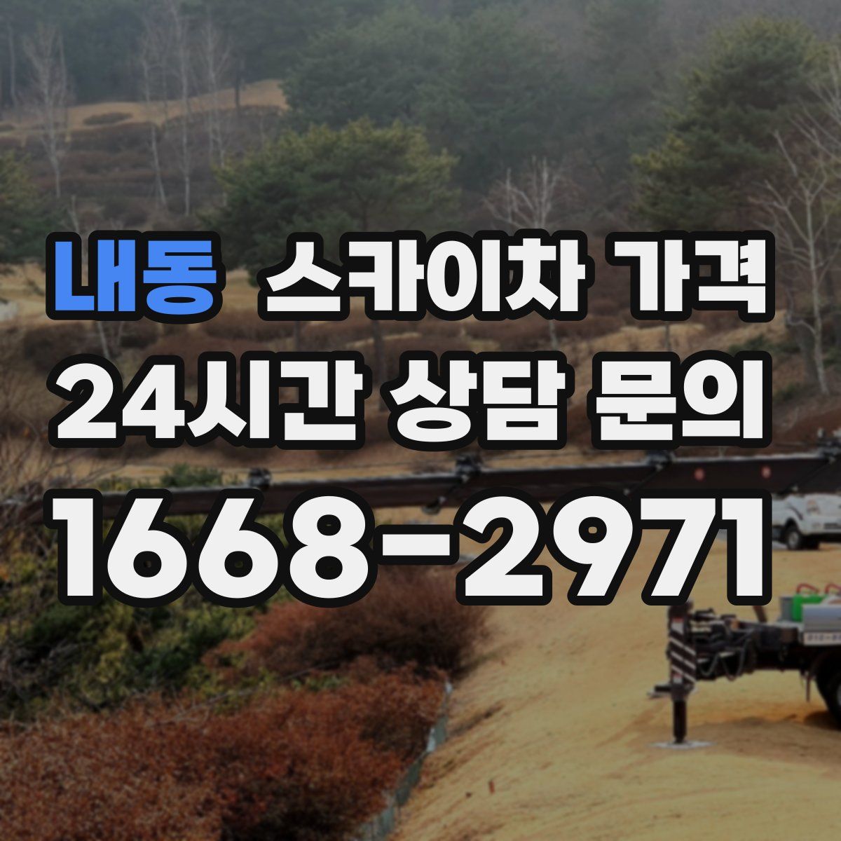 내동 스카이차 가격