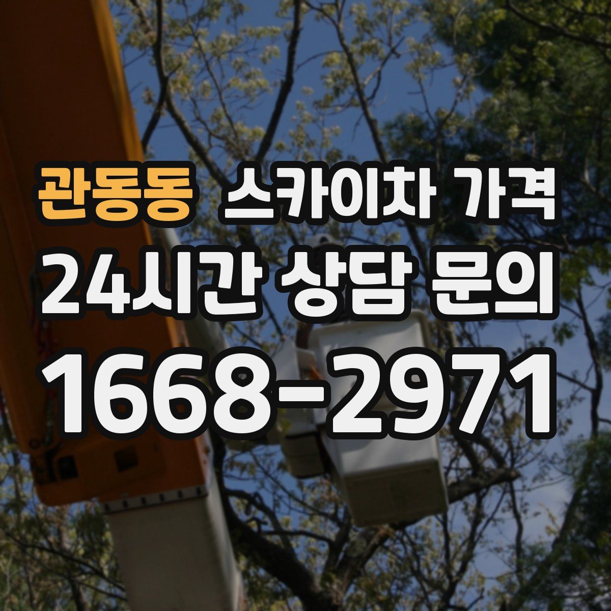 관동동 스카이차 가격