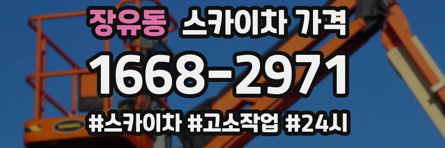 장유동 스카이차 가격