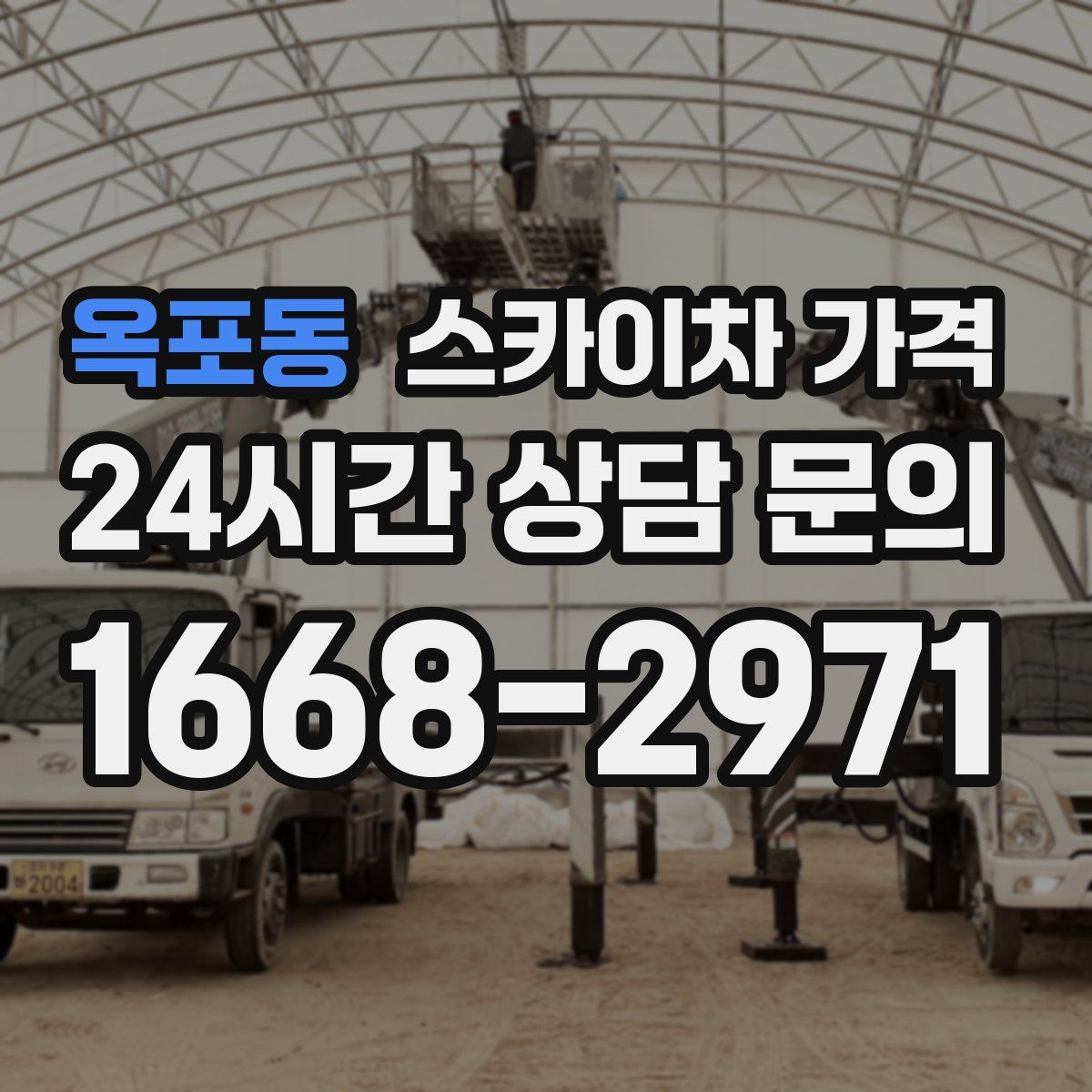 옥포동 스카이차 가격