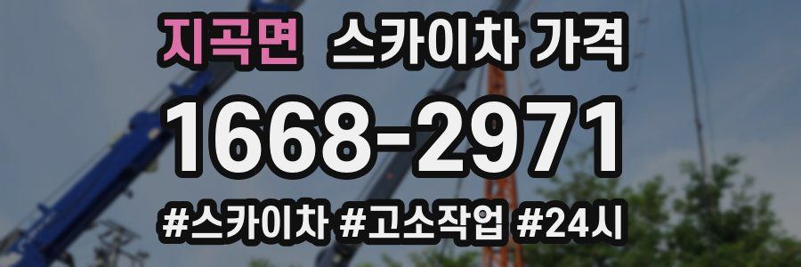 지곡면 스카이차 가격