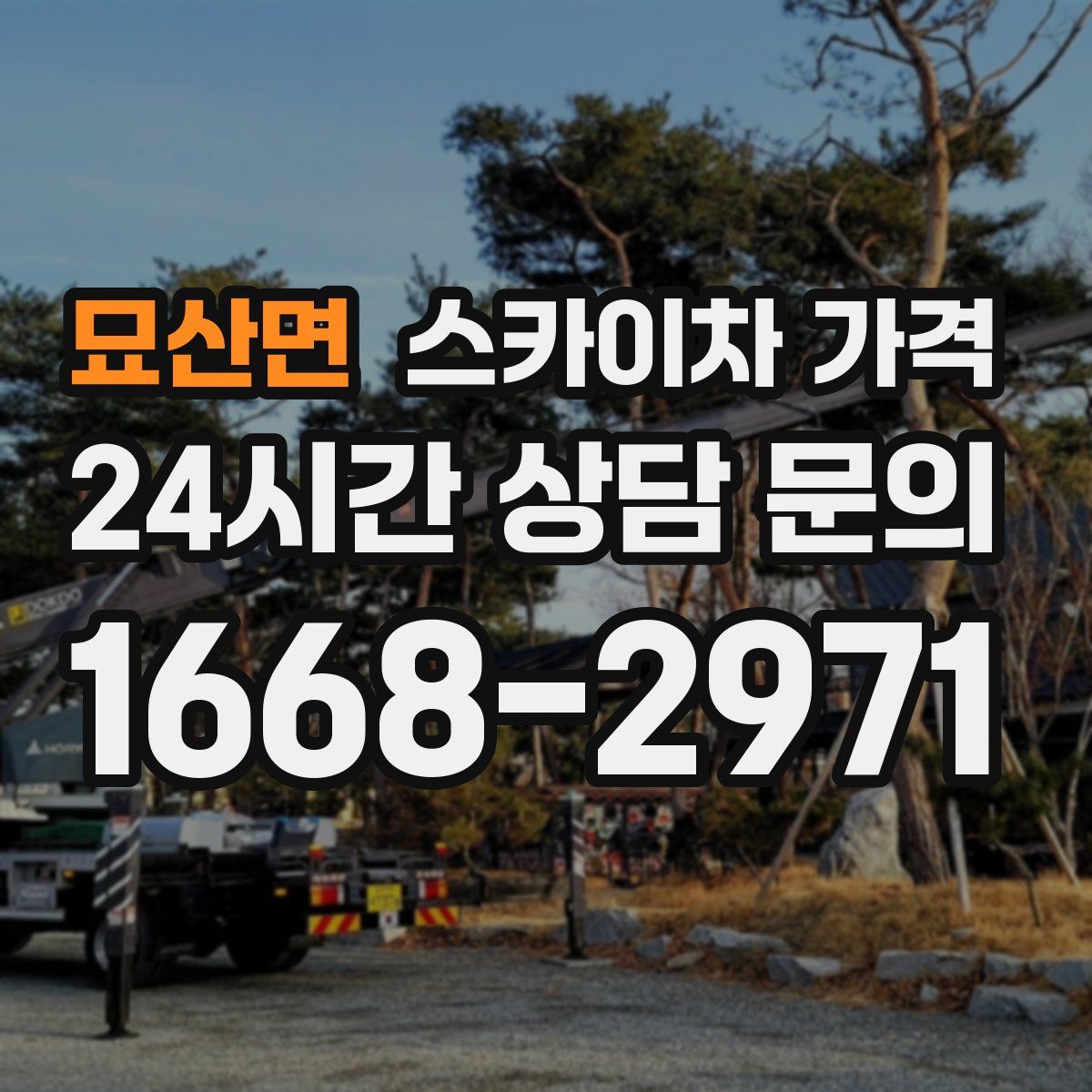 묘산면 스카이차 가격