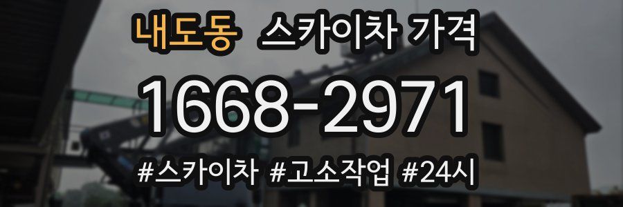 내도동 스카이차 가격