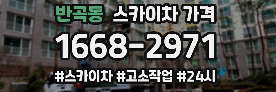 반곡동 스카이차 가격