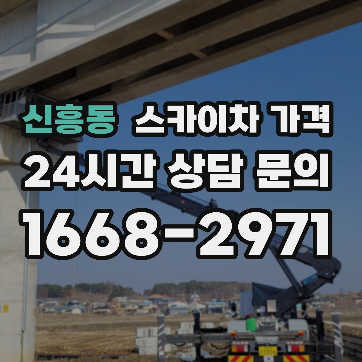 신흥동 스카이차 가격