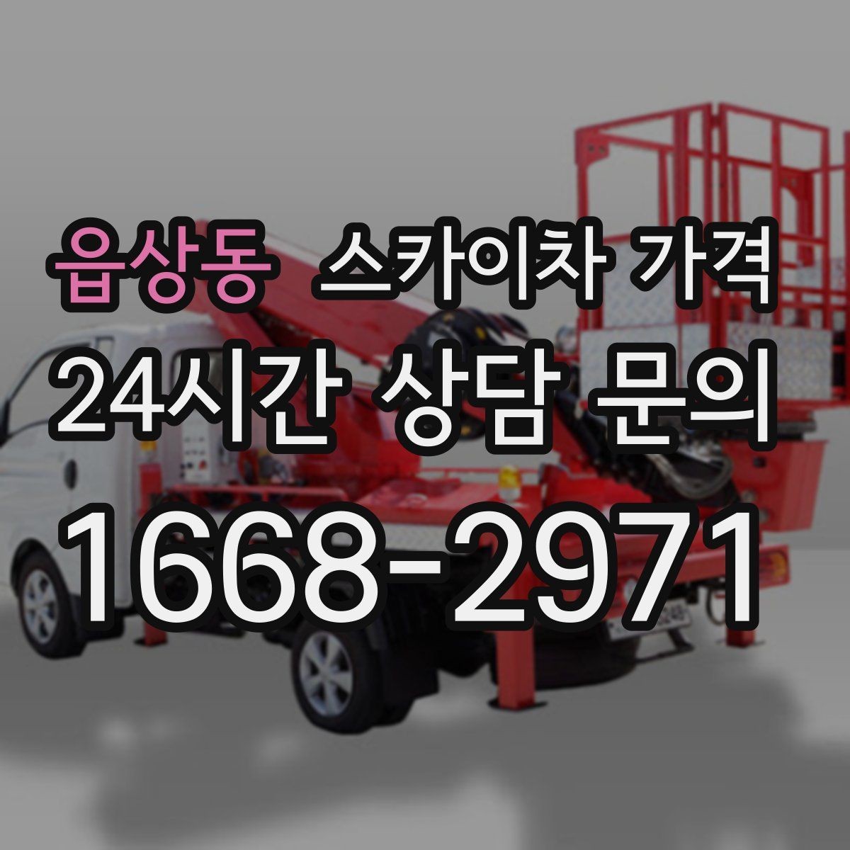 읍상동 스카이차 가격 정확한 견적을 받는 가장 현실적인 방법