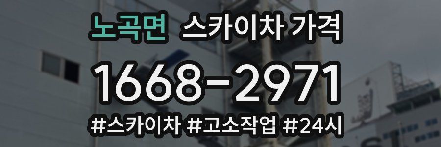 노곡면 스카이차 가격