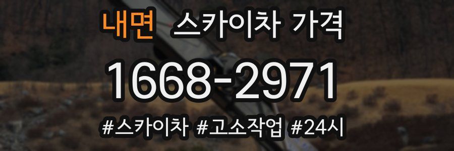 내면 스카이차 가격