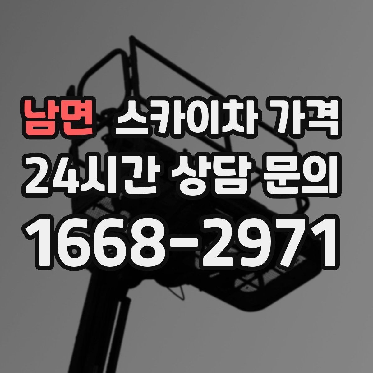 남면 스카이차 가격 나무 전지 작업은 가지 위치가 변수가 됩니다