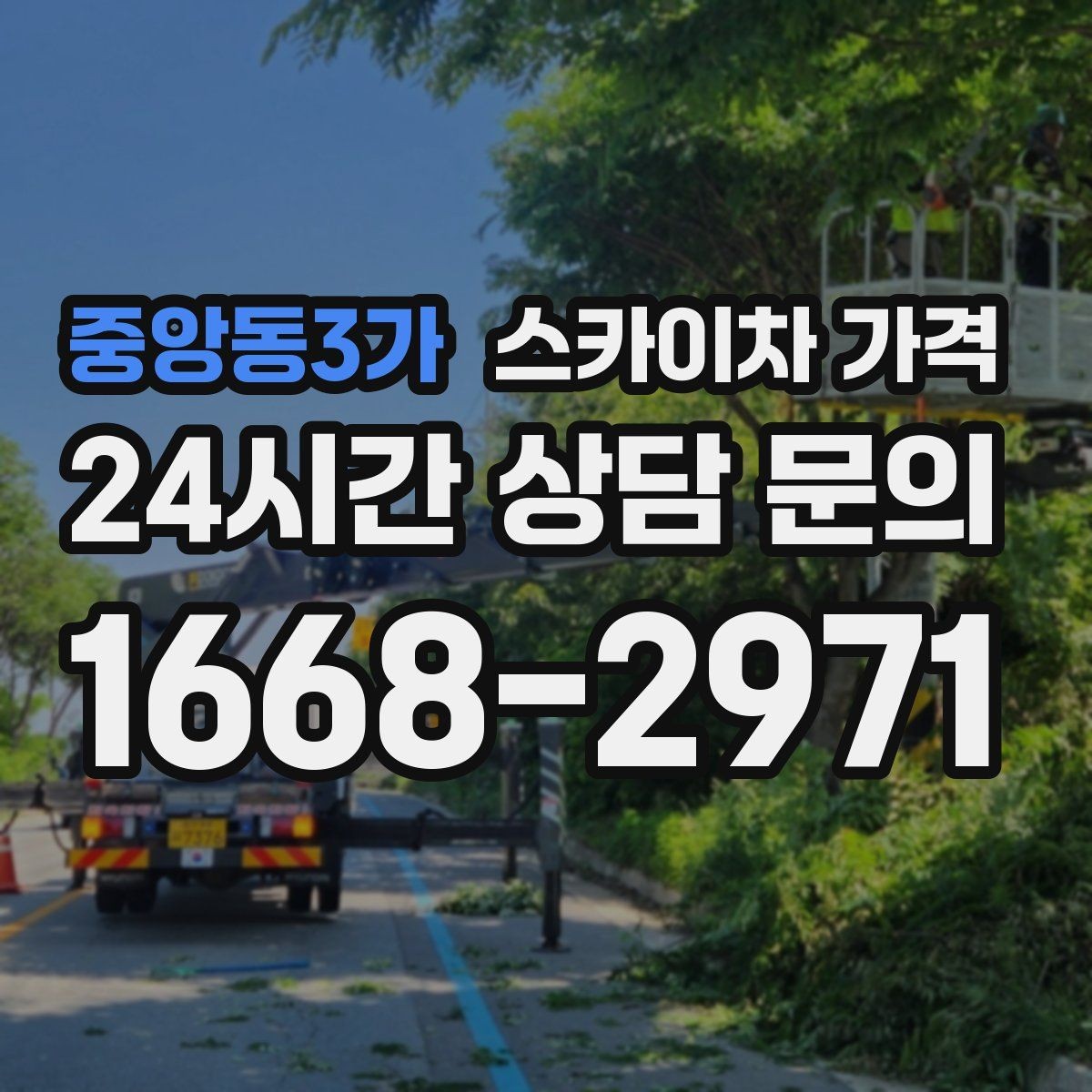 중앙동3가 스카이차 가격 정확한 견적을 받는 가장 현실적인 방법