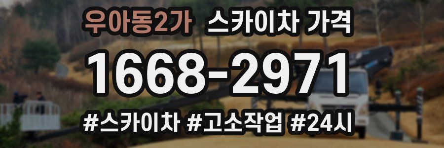 우아동2가 스카이차 가격