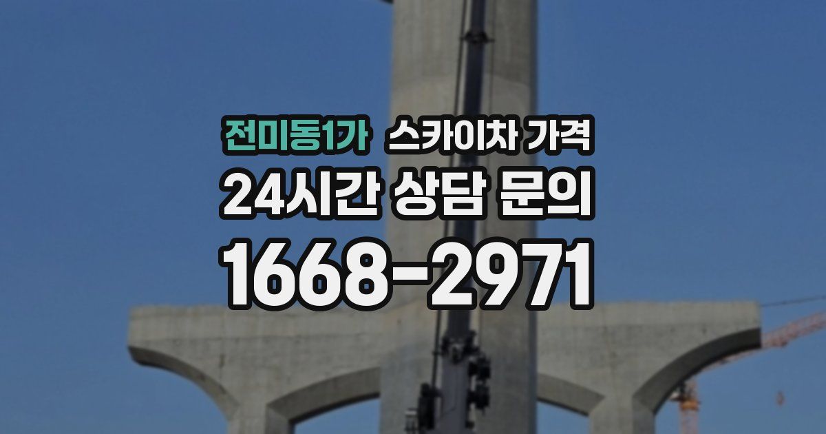 전미동1가 스카이차 가격