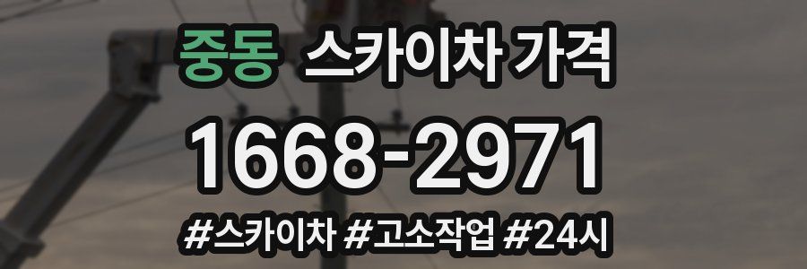 중동 스카이차 가격