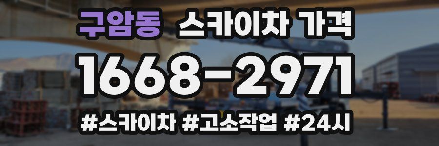 구암동 스카이차 가격