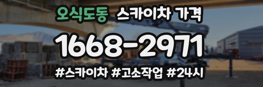 오식도동 스카이차 가격