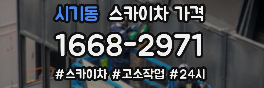 시기동 스카이차 가격