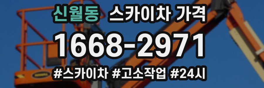 신월동 스카이차 가격