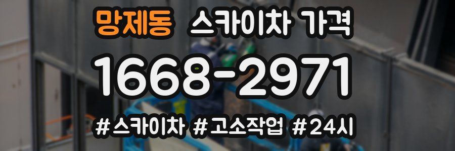 망제동 스카이차 가격