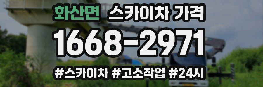 화산면 스카이차 가격