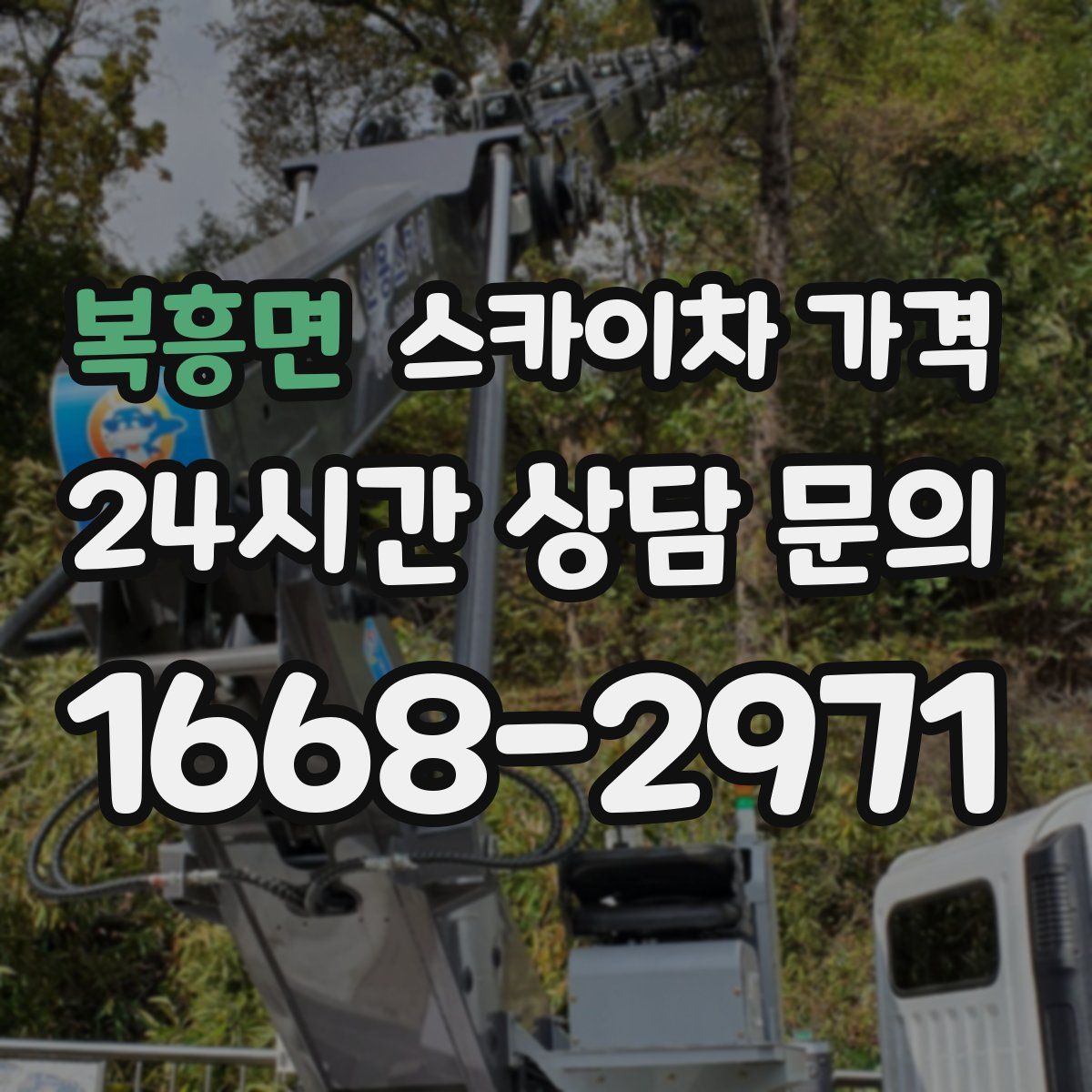 복흥면 스카이차 가격