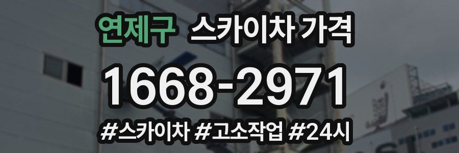 연제구 스카이차 가격