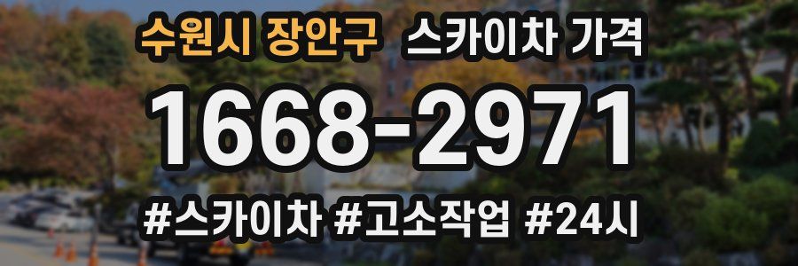 수원시 장안구 스카이차 가격